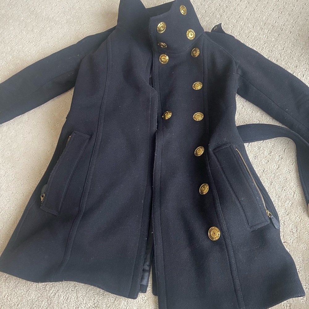 Burberry Brit wool peacoat/ coat/ jacket size 2 xs